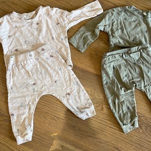 Set of 2 Rylee + Cru matching set 6-12 months